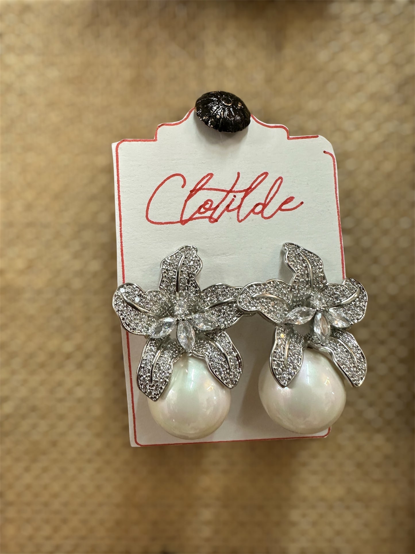 Pearl Blossom Earrings