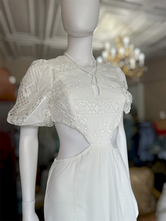 Santorini Lace Jumpsuit