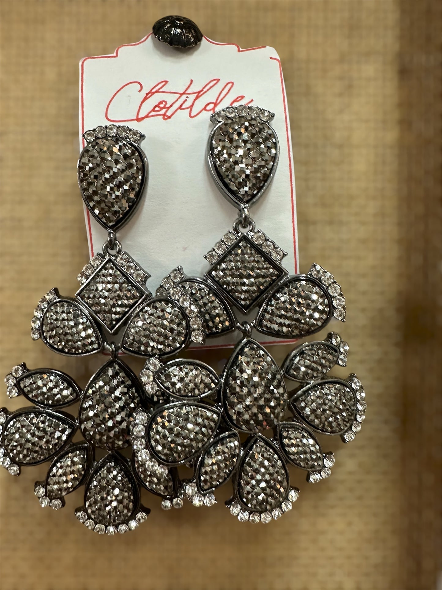 Evening Elegance Statement Earrings