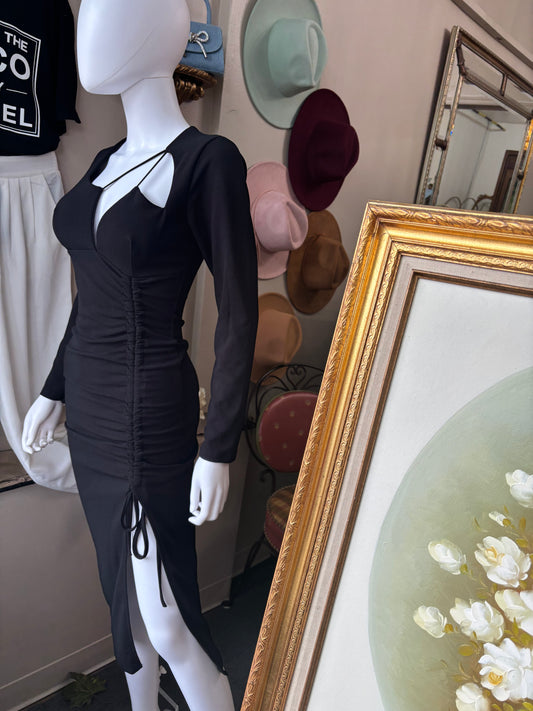 Tania  Black Bodycon Dress