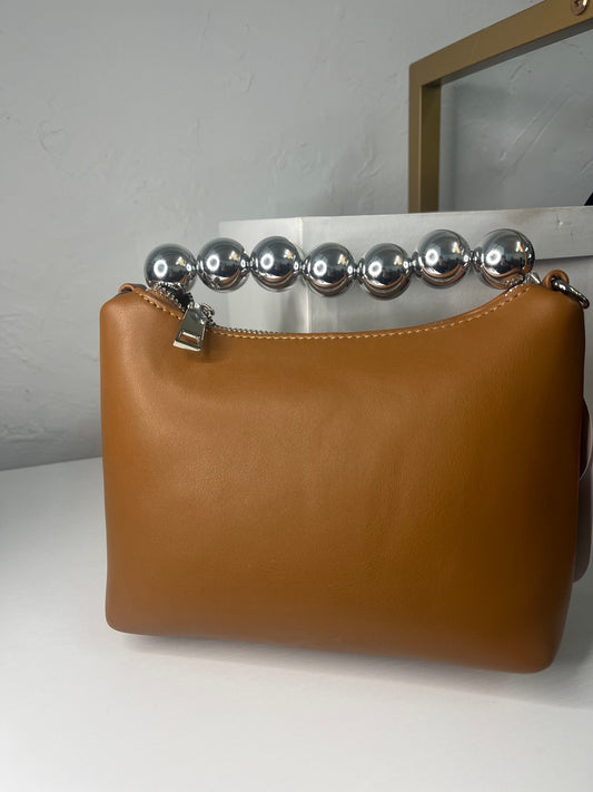 Esme Tan Recycled Vegan Crossbody Bag